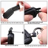 Jinmanyuan Compatible with Lexus Key Fob Cover Leather with Keychain