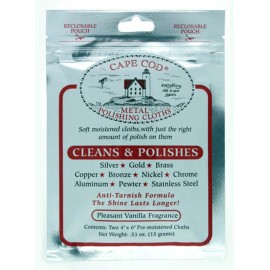 CAPE COD POLISH Scratch Removal Polish System for Antique Sterling Silver Silverware