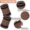 Neyauo 2 Pcs Wrist Compression Sleeve, Wrist Brace Elastic Soft