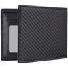 Travelambo Genuine Leather RFID Blocking Wallets Mens Wallet Bifold Left