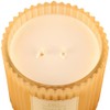Darsee & David's, Maple & Cream Latte Ribbed Candle, 10