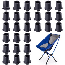 SUPERFINDINGS Rubber Chair Leg Floor Protectors Round Black Rubber Chair Leg Protectors Outdoor Furniture Pads for Muddy Land Meadows Wetland Not Easy to Sink