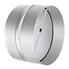 4 Inch Draft Blocker Backdraft Damper Duct Draft Stopper One-Way