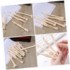 Operitacx 30pcs Bone Ballpoint Pen Unique Bone Pens Prop Highlighters