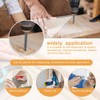 Tookie 6pcs Drill Bit Holder Extension, Flexible Pivoting Magnetic Bit