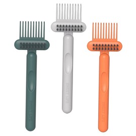 WOONEKY 3pcs Comb Cleaning Brush for Hair Brush and Comb Efficient Hair Removal Tool for Home and Salon Use