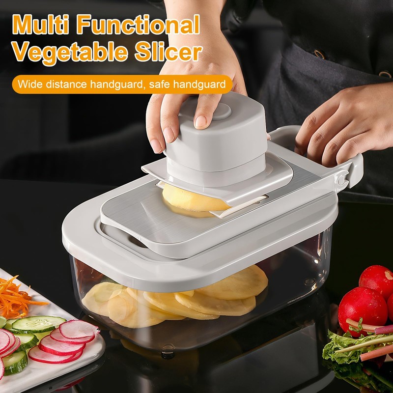 Vegetable Cutter, 10 in 1 Vegetable Slicer Ideal as a