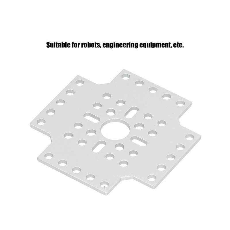 5pcs Hole Pattern Brackets Aluminum Alloy Holes Grid Plates for