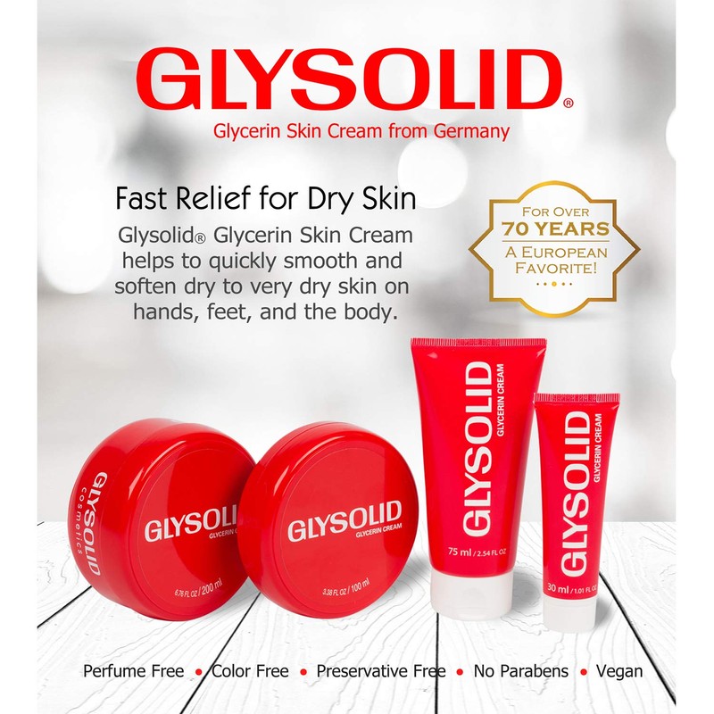 Glysolid Glycerin Cream 1.0 Oz Tube by Gemco by Glysolid