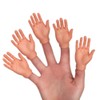 Set of Five Rubber Finger Hands Mini Puppets by Accoutrements