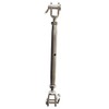 Sunload Shroud Tensioner with Two Fixed Forks, Stainless Steel AISI