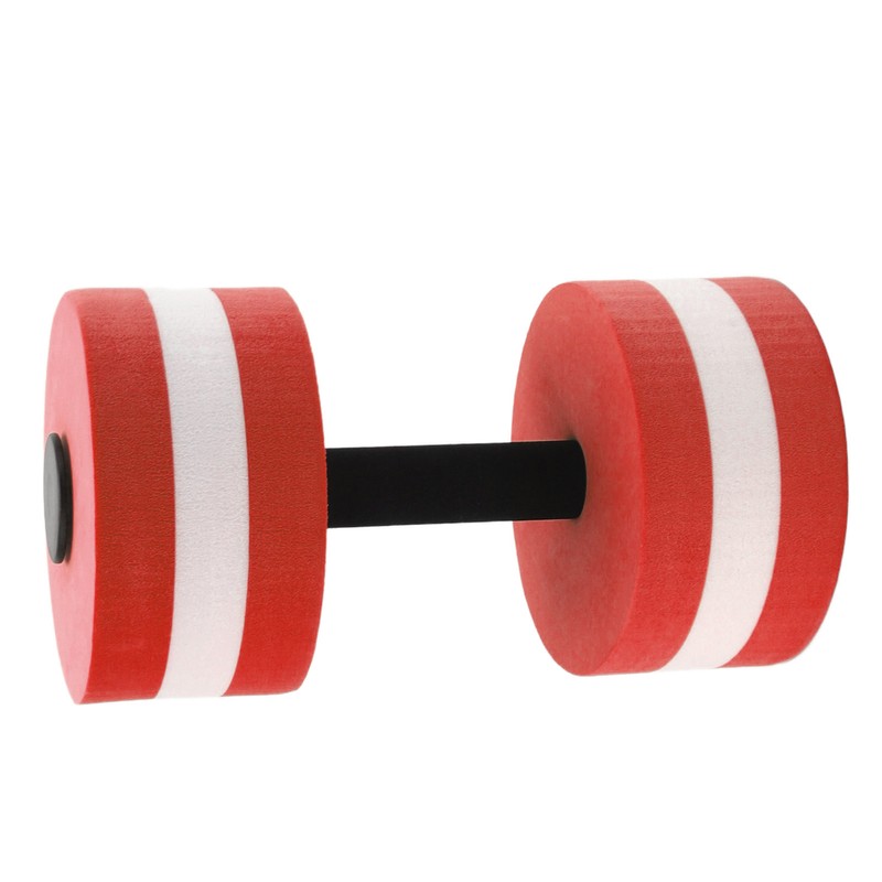 2 PCS EVA Water Floating Dumbbell Yoga Exercise Water Foam