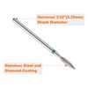 HARFINGTON 10pcs 100-120 Grits Diamond Grinding Bit 2.5mm Oval Head