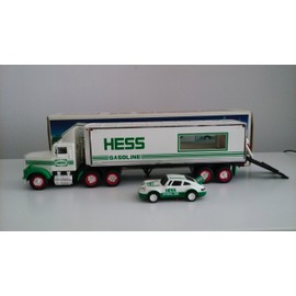 Hess Truck-18 Wheeler and Racer-1992 [Toys & Games] Holiday Gifts