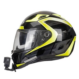 Chin Mount Kit for HJC i70, Custom Aluminum Base for GoPro and Insta360