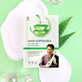 A4ME Aloe Mask Pack Soothing Moisture Replenishing Moisturizing - 30 Pieces / A4ME 알로에 마스크팩 진정 수분충전 보습 - 30개입