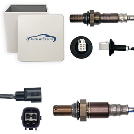 AUTO OCASION Sensor de oxígeno O2 Sensores de flujo ascendente y descendente Relación de combustible de aire compatible con Toyota Corolla Matrix Pontiac Vibe 2005-2008 1.8L 234-4233 234-9052 paquete