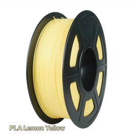 SUNLU PLA Super vibrant colors Tangle-Free PLA 1.75mm 1KG | ±0.02mm High Precision | No-Clog Filament for Smooth 3D Prints Perfect for Beginners & Pros:_PLA Lemon Yellow