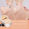 Waterproof Tattoo Cover Up Makeup with Bruises, Full Coverage, and
