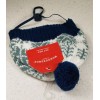 wondershop at target Christmas Dog Hat Blue Pom Pom Adjustable