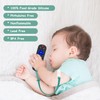 2 Pack Remote Control Shape Teether for Baby,Babies Toy, TV