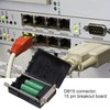 DB15 Breakout Plug, D SUB Male Solderless Serial to DB15