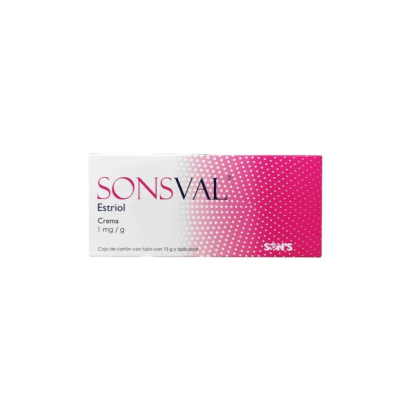 Sonsval Estriol Crema 1m/g Tubo Con 15g Y Aplicador