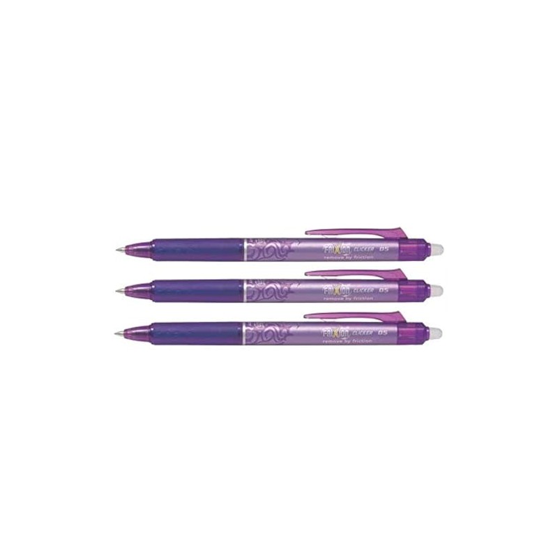 Pilot FriXion Ball Clicker 0.5 mm Retractable Rollerball Pens Pack