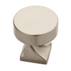 Liberty Everly Round 1.12 in. (28.5 mm) Satin Nickel Cabinet