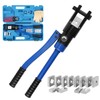 LICHAMP 19 Packs Hydraulic Cable Lug Tool with durable case,