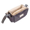 Universal Stroller Organizer with Insulated Cup Holder Phone Bag Waterproof