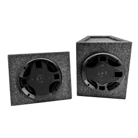 SDX Audio 6.5" 4-way 500W 6.5" Wedge Speaker Box (pair)