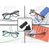 MODFANS 4 Pack Cat Eye 2.25 Reading Glasses for Women,Fashion