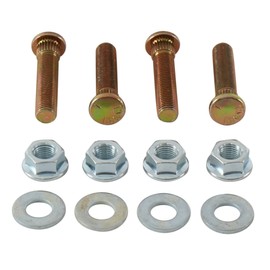 All Balls Racing Wheel Stud and Nut Kit 85-1106 Replacement For Polaris Ranger 500 4x4 EFI 2009 2010, Ranger 800 6X6 EFI 2010 2011-2014 2015 2016, Ranger Diesel 900 4x4 2011-2014