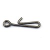 Z&S - 100 clips giratorios de acero inoxidable para colgar