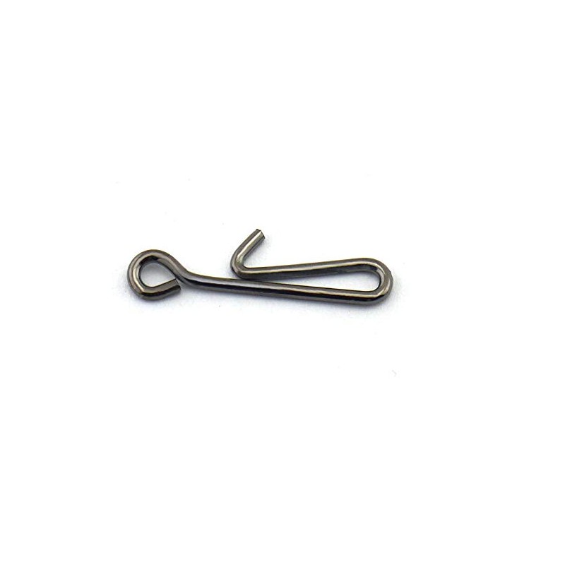 Z&S - 100 clips giratorios de acero inoxidable para colgar