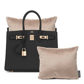 Bagpad Handbag Shaper for Hermès Birkin 30 in Sand | Custom made bag pillow to keep your bag in shape