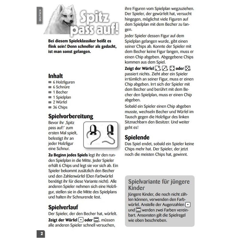 Schmidt Spiele 40531 Watch Doggie, Watch! Children’s Multicoloured Game