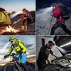 VAVOFO LED Headlamp 2400mAh Rechargeable, 2000 Lumen Bright, Zoomable, Waterproof