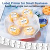 CLABEL Label Maker Machine: 221B Thermal Bluetooth Label Printer Barcode