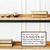 We Have This Hope Hebrews 6:19-20A Bible Verse Wooden Box