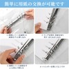 JUJUGO Transparent 6 Hole Binder A5 Personal Organizer Cover, Waterproof,