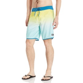 Quiksilver Traje de baño estándar para Hombre con diseño Festoneado 19, Buttercup, 30