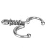 Farm Animal Cattle Ring Stainless Steel Automatic Cow Spring Nose