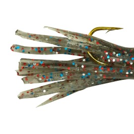 PowerBait Pre-Rigged Atomic Tubes Smoke Sparkle 1/16 oz