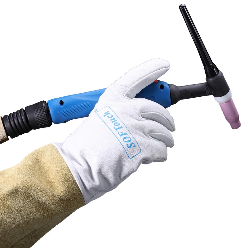 [Weldas] SOFTouch™ Top Grain Goatskin Welding Gloves, Suitable for Precision