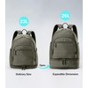 Uselike Gym Backpack for Women Small Gym bag with Expandable