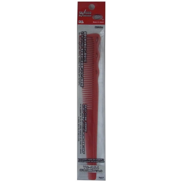 Y.S.Park Kariage Comb YS-254 Red