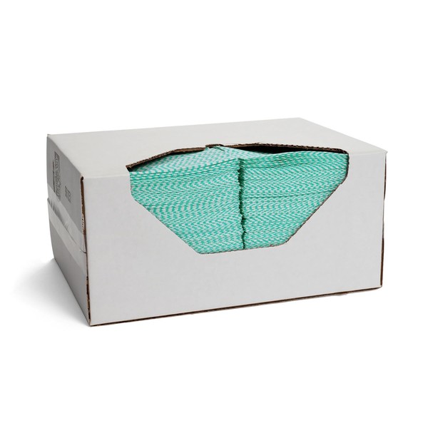 Generic Foodservice Wipers Green/White 250 ct Quarterfolded from Capital Fresh,