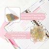 GUTE Heart Paper Clips 210Pcs 3 Colors Stainless Steel Office